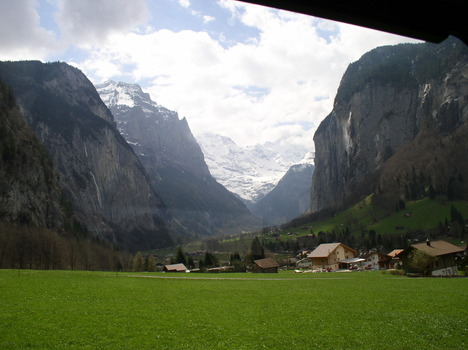 Die Schweiz, von der Jungfraubahn