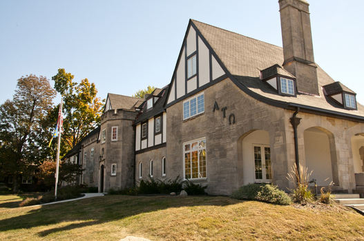 The Delta Rho Chapter House of Alpha Tau Omega