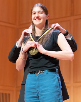 Amalie Vacanti wins Murad Medal