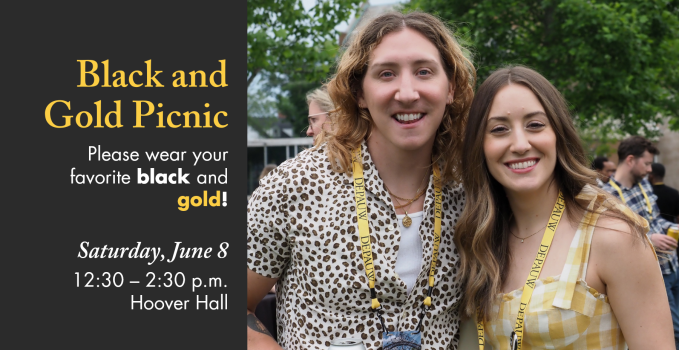 Black and Gold Picnic on Saturday, June 8