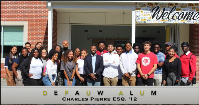 Alumnus Charles Pierre Visit