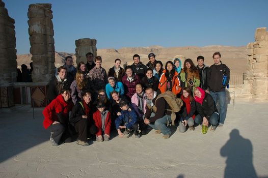 On Masada at dawn