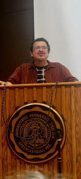 Eduardo Corral at the Kelly Writers Event