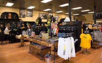 DePauw apparel at Eli's Bookstore