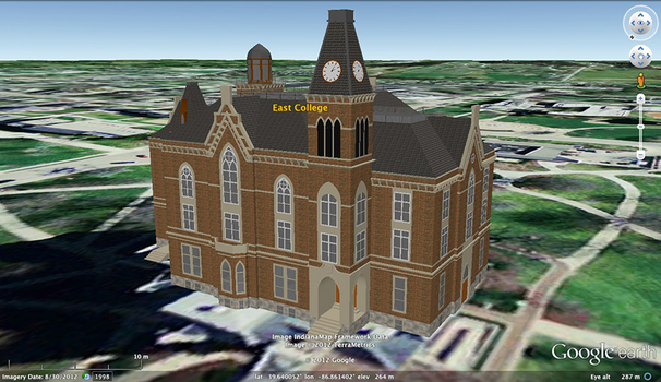 Depauw University Campus Map Gis Historical Campus Map - Depauw University