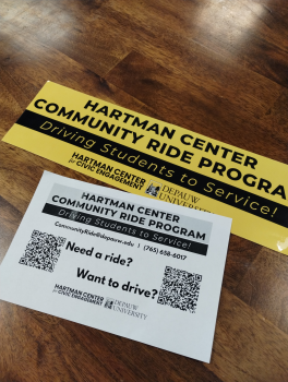 Community Ride Bumper Sticker and QR Codes