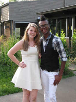 FYRAs Evie Brosius ('17) and Akil Davis ('17)