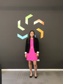 Annie Stevenson '19 on her semester long internship at Strive Consulting.