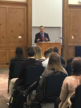 Speaker Series: Alumnus James Stevenson, Jr.
