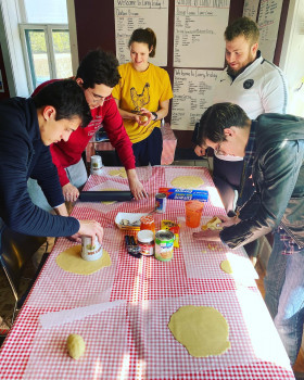 Purim Treat Making