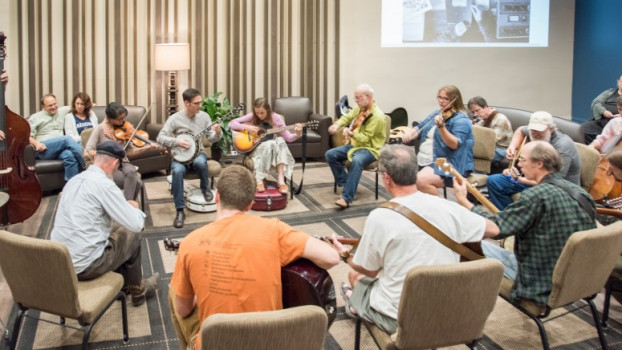 Jam session with The Lomax Project