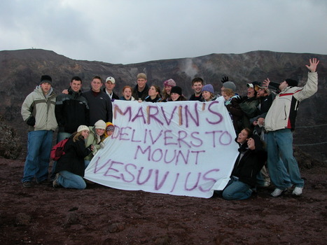 On top of Mt. Vesuvius