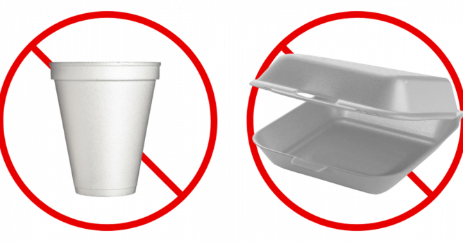 Anti-Styrofoam cup and container