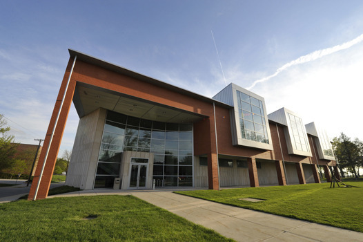 Richard E. Peeler Art Center, North Entrance