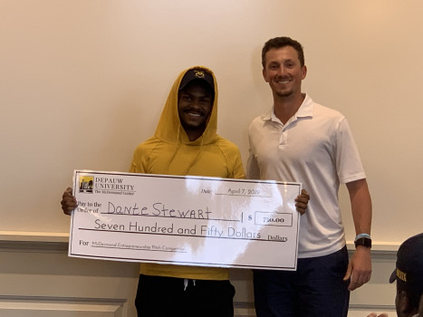 2019 Pitch Competition 2nd Place Winner Dante Stewart