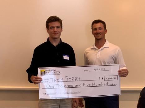 2019 Pitch Competition Winner Trey Berry