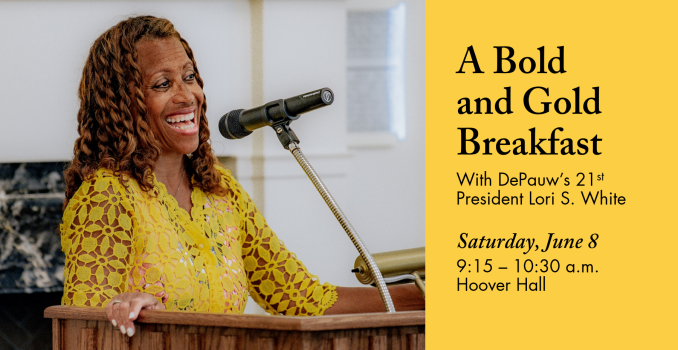 President's Breakfast on Saturday, June 8 in Hoover Hall