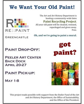 We Want Your Old Paint! flyer