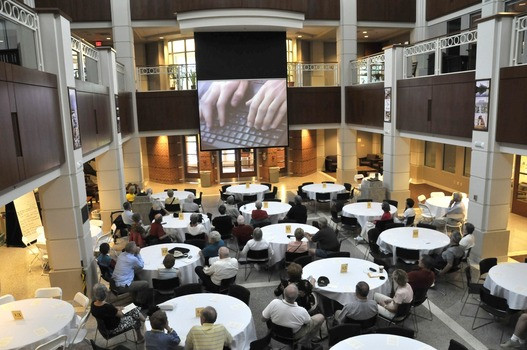 Percy L. Julian Science and Mathematics Center Atrium