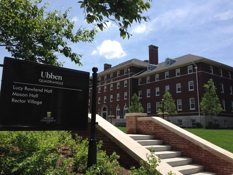 Lucy Rowland Hall is a large, upperclass residence hall, located in Ubben Quad