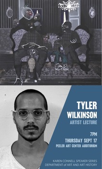 Tyler Wilkinson artist lecture flyer