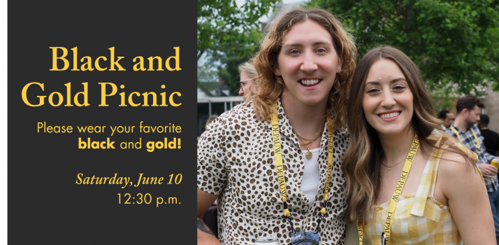 Black and Gold Picnic on Saturday, June 10