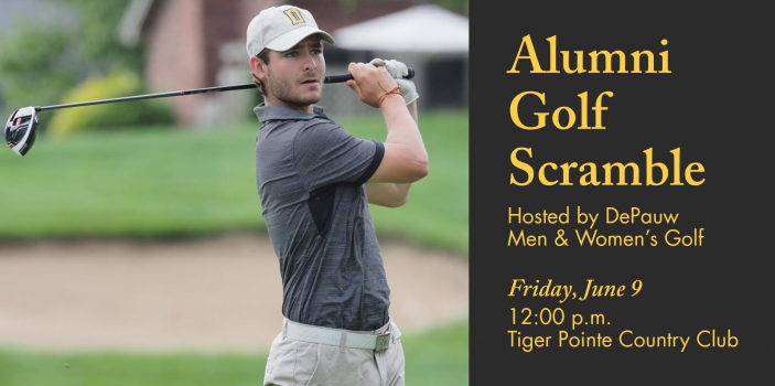 Hosted by the DePauw Men's and Women's Golf Team, the Alumni Golf Scramble provides you a unique setting to engage with current DePauw students and players.