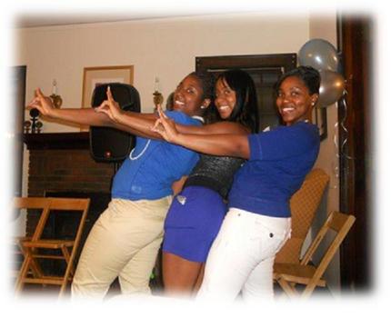 2011 Initiates of the Lambda Tau Chapter of Zeta Phi Beta