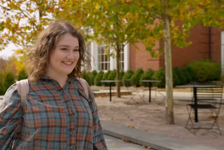 Video still of Gianna Meckler