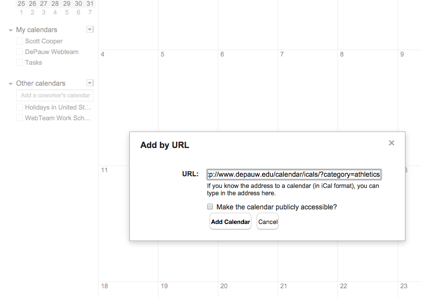 calendar i can type into