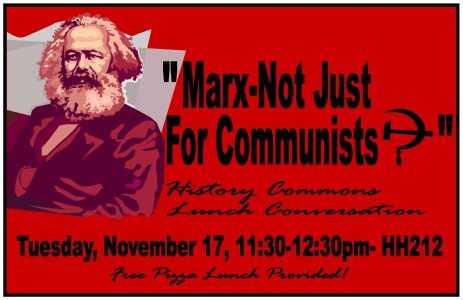 Marx-Not Just for Communists poster