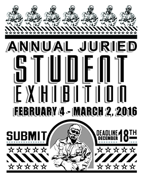 Annual Juried Student Exhibition cover art