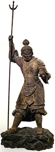 Bishamon-ten, Guardian King of the North Japanese, 1420-1500 C.E.