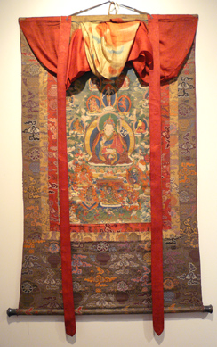 Padmasambhava Thangka Tibetan, 19th century