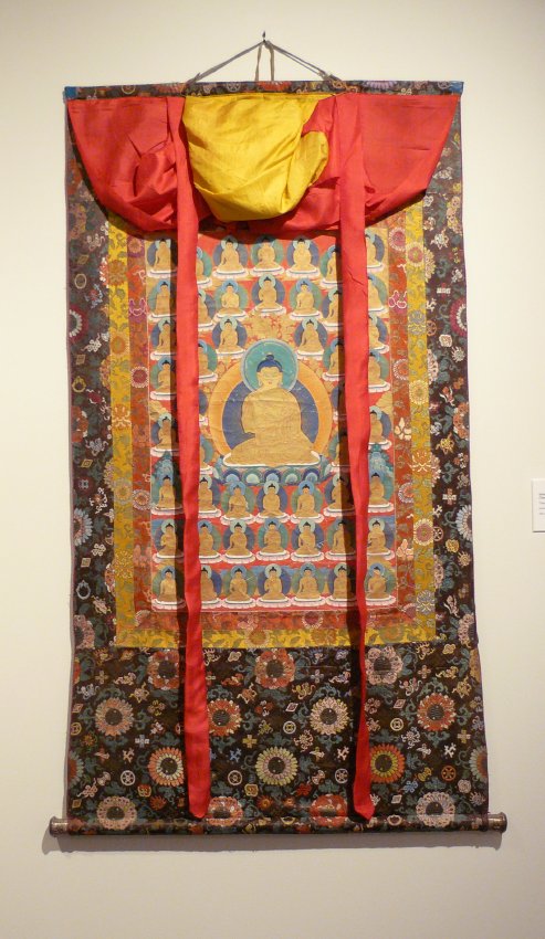 Shakyamuni Stong Sku (or 1000 Bodies) Thangka Tibetan, early 20th century