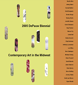 Cover art for 2005 DePauw Biennial