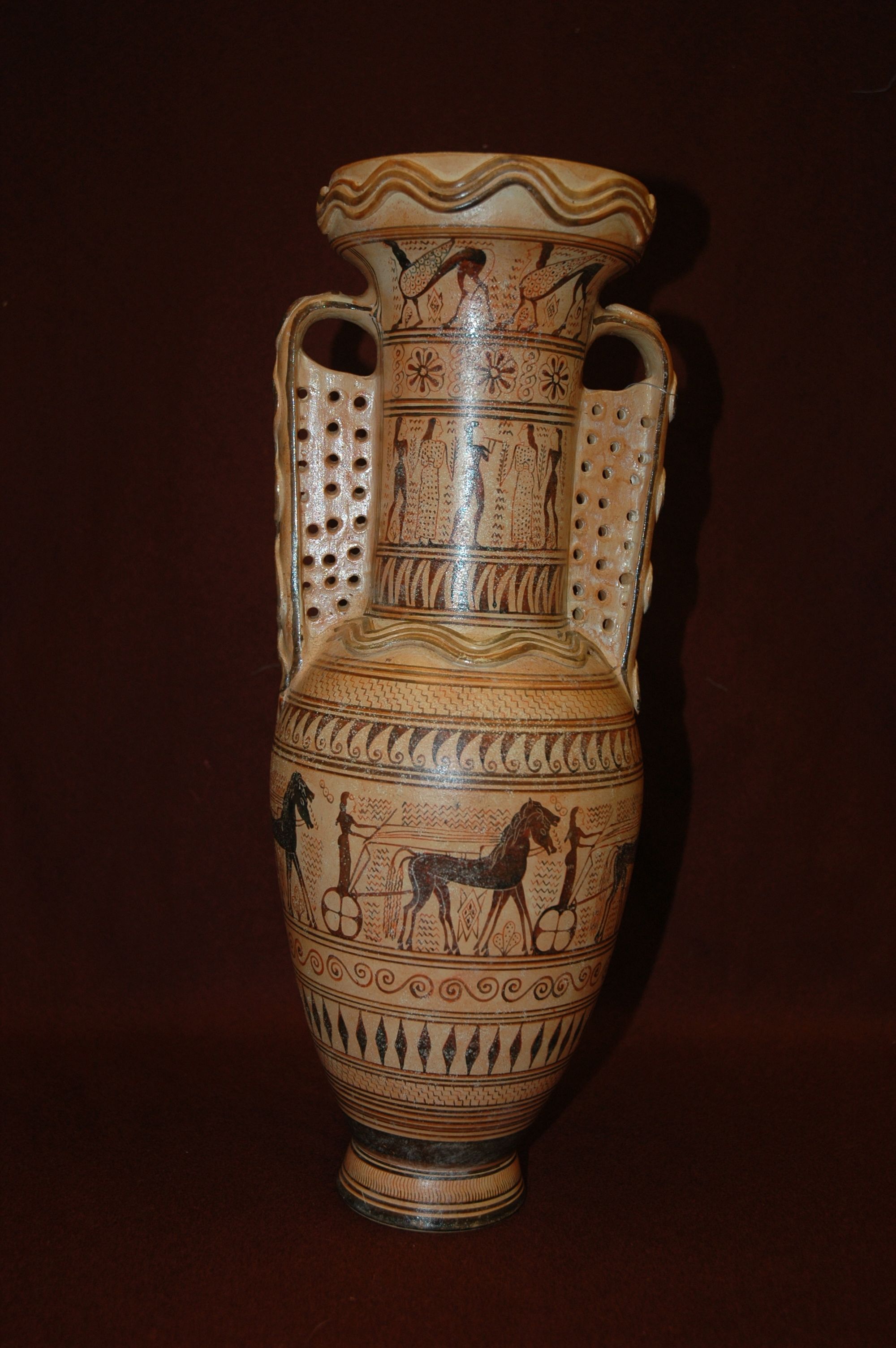 Replica of the Analatos Amphora, Protoattic Period