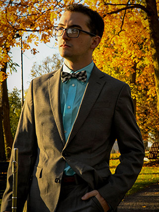 Ben Collins Man looking off into the sunset