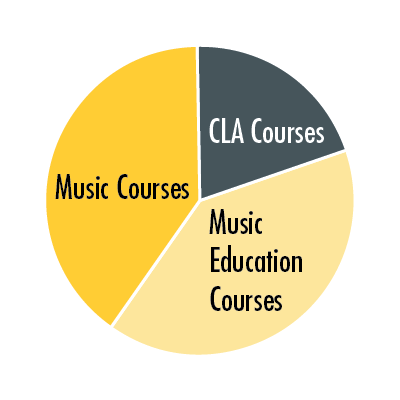 Course distribution for BME degree