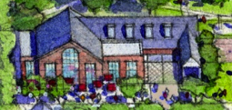 Hoover Hall rendering