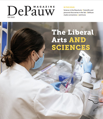 DePauw Magazine Fall 2022 Cover