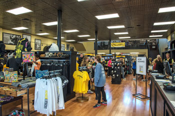 Internal view of the shoppers at Eli's Books