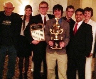 DePauw's 2013 National Champion Ethics Bowl team