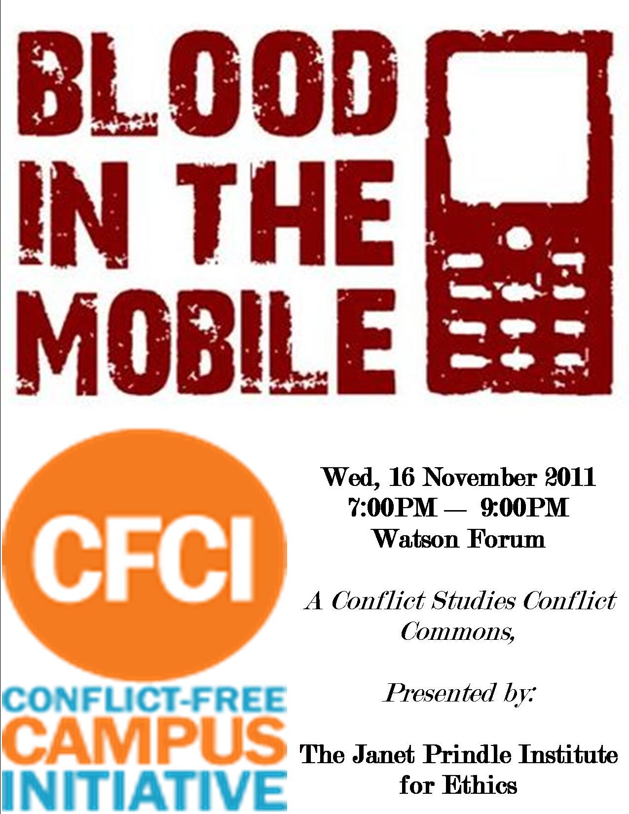 Poster for Blood in the Mobile