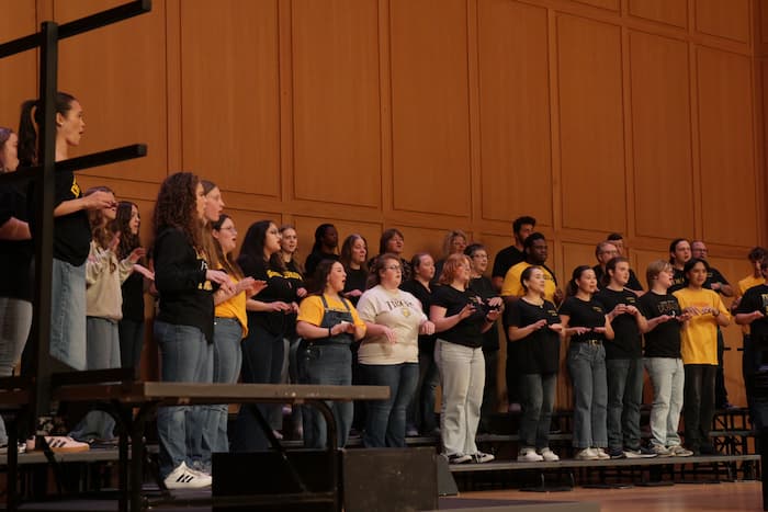 choralfest singers on stage