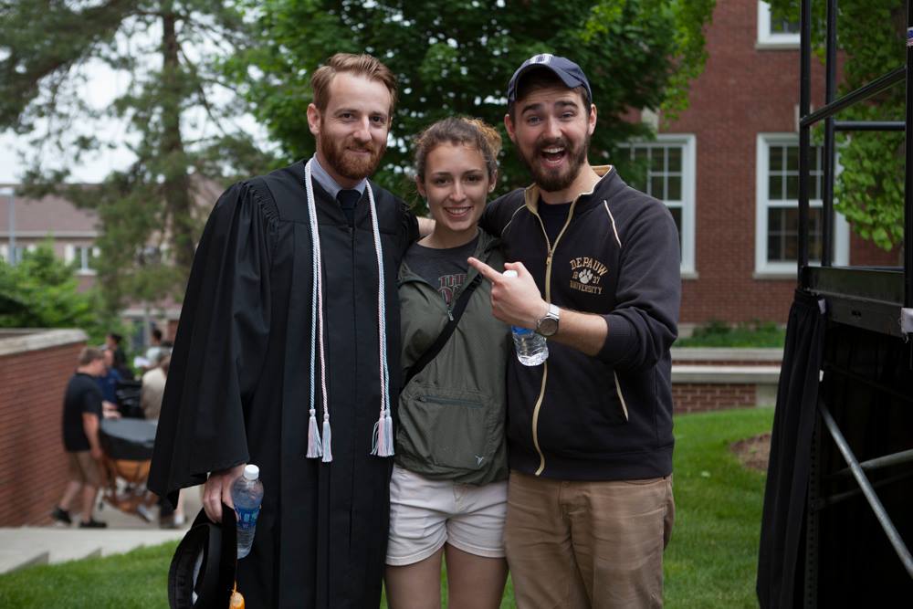 Henry Johnston on campus