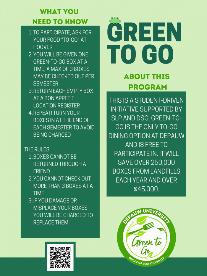 Green-To-Go Program Details banner