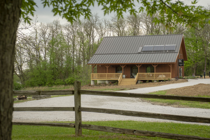 External view of the Ullem Campus farmhouse