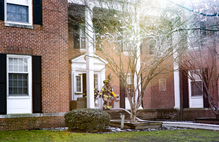 Senior Hall fire