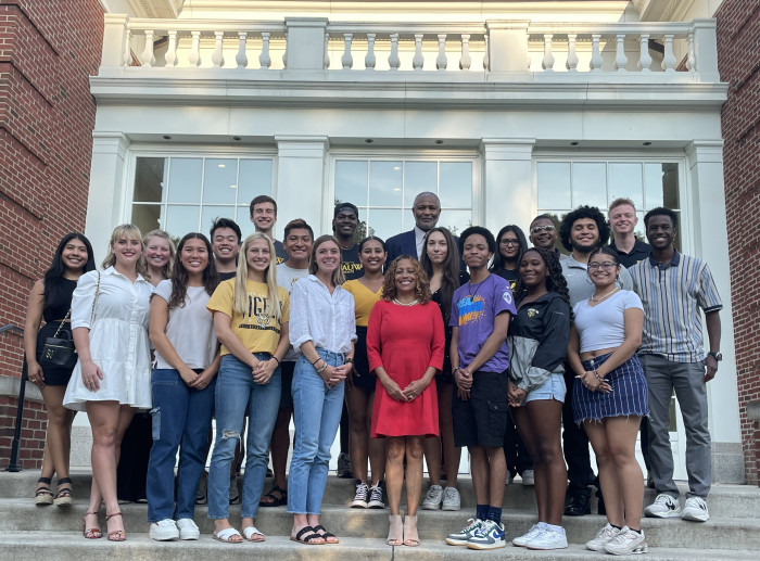 22-23 Presidential Ambassadors with Dr. White and Dr. Tony Tillman